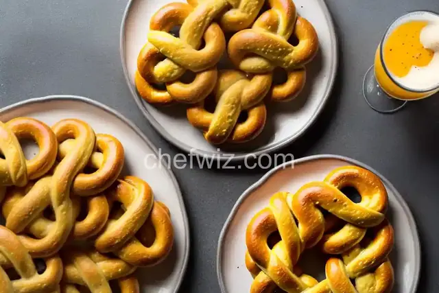 Soft Pretzel Knots with Beer Cheese