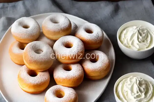 Soft and fluffy doughnuts