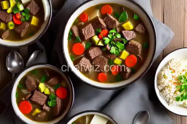 Solianka (Russian Beef Soup)