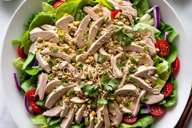 Som-Tam-Style Chicken Salad