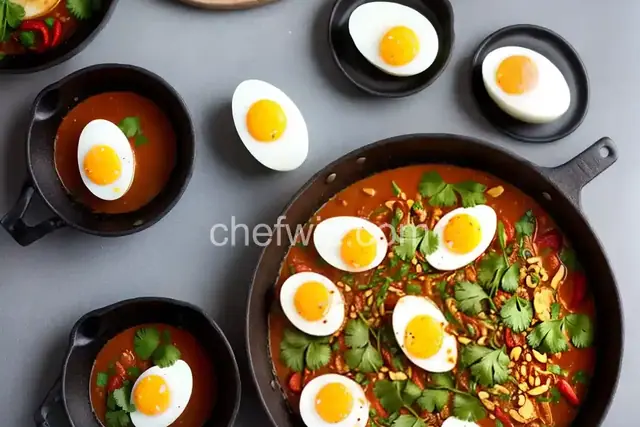 Son-in-Law Eggs: Thai Fried Hard-Boiled Eggs in Tamarind Sauce Recipe