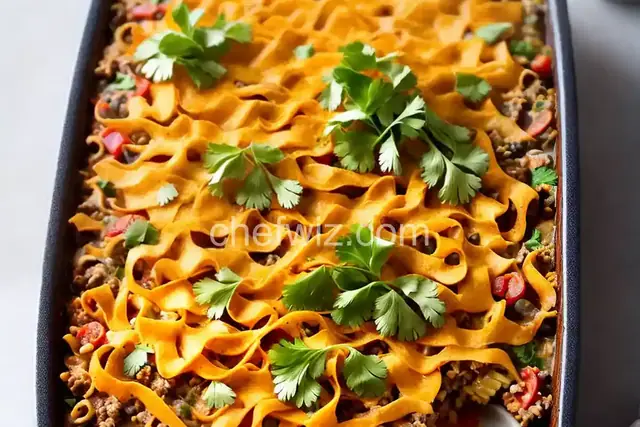 Sopa Seca: Mexican Noodle Casserole