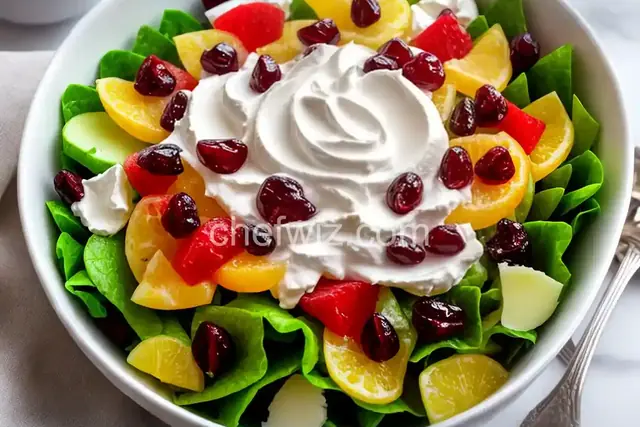 Sour Cream Cranberry Jell-O Salad