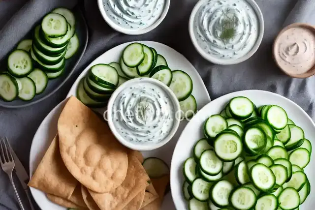 Sour Cream, Cucumber and Dill Dip