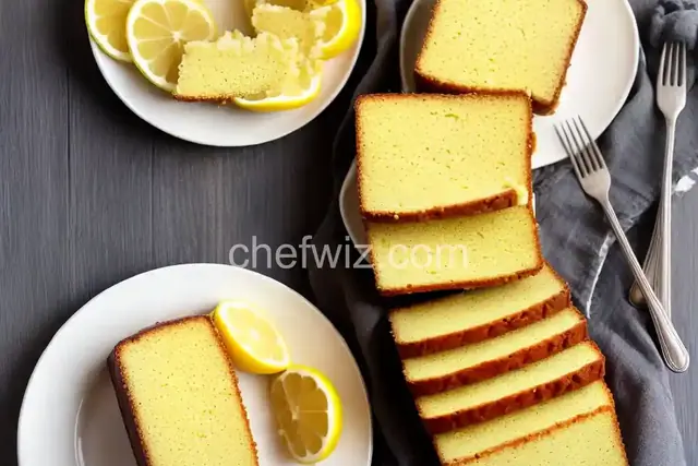 Sour Cream Lemon Pound Cake