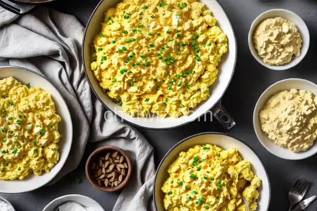 Sour Cream Scrambled Eggs
