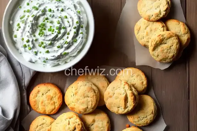 Sour Cream and Onion Biscuits