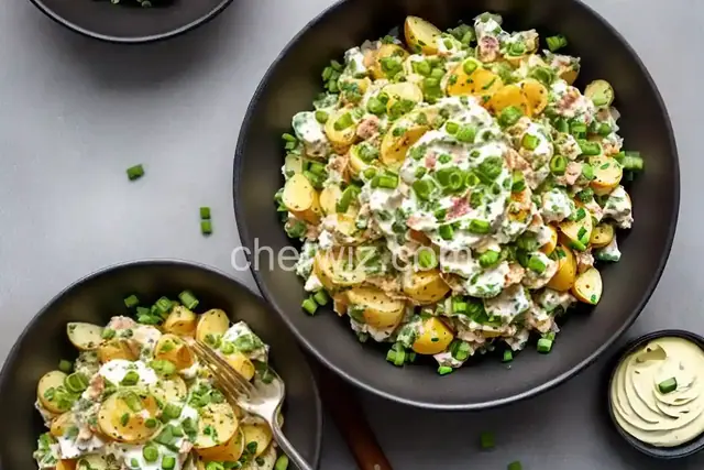 Sour Cream and Onion Potato Salad