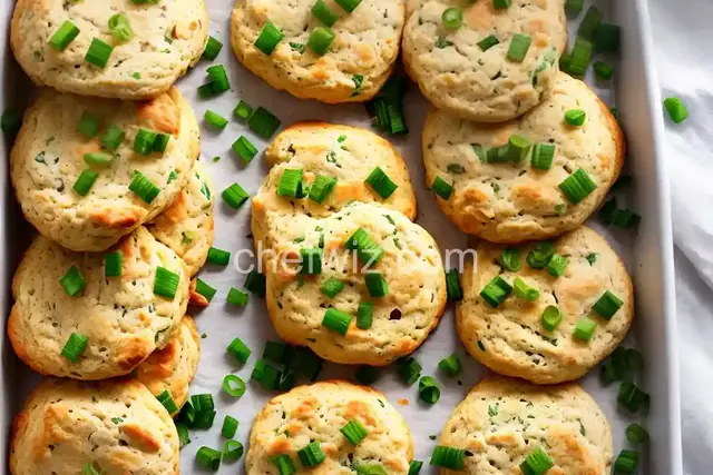 Sour Cream and Scallion Drop Biscuits