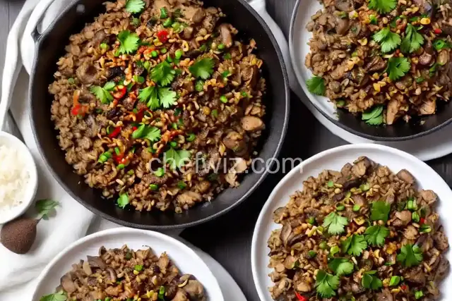 Sour and Spicy 'Shrooms (Mushroom Sisig)