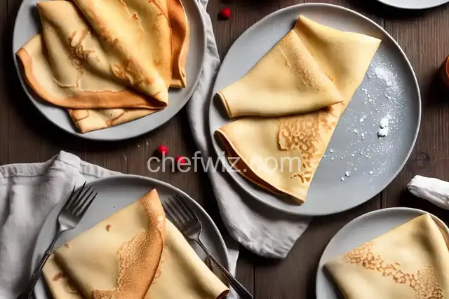 Sourdough Crepes