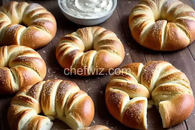 Sourdough Soft Pretzels