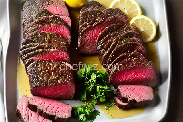 Sous Vide: Beef Tenderloin with Lemon-Parsley Butter Recipe