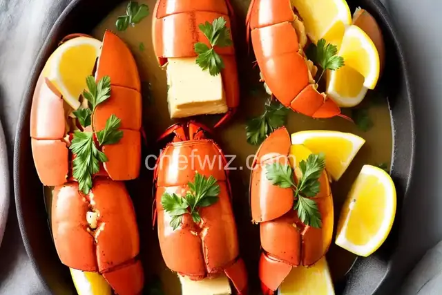Sous Vide Butter-Poached Lobster Tails