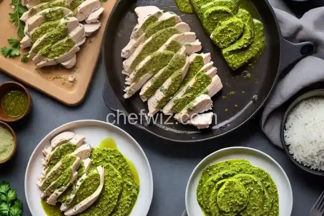 Sous Vide Chicken With Pesto