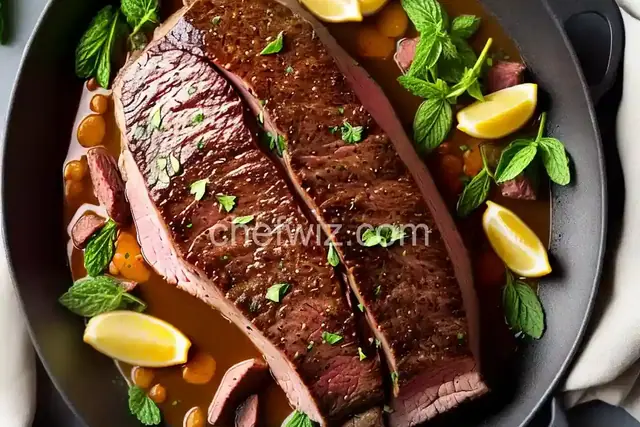 Sous Vide Leg of Lamb With Mint, Cumin, and Black Mustard Recipe