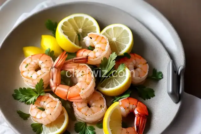 Sous Vide Lemon-Butter Shrimp