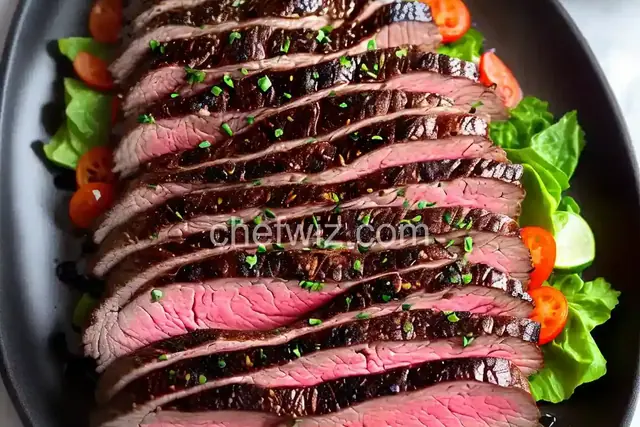 Sous Vide Marinated Flank Steak