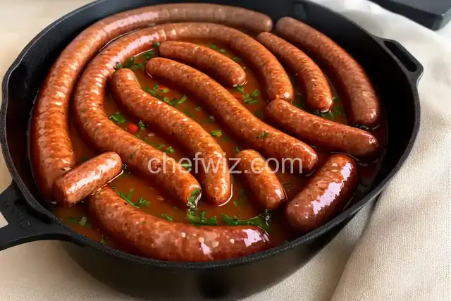 Sous Vide Sausages Recipe