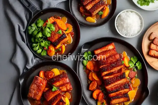 Sous Vide Sweet and Spicy Pork Belly
