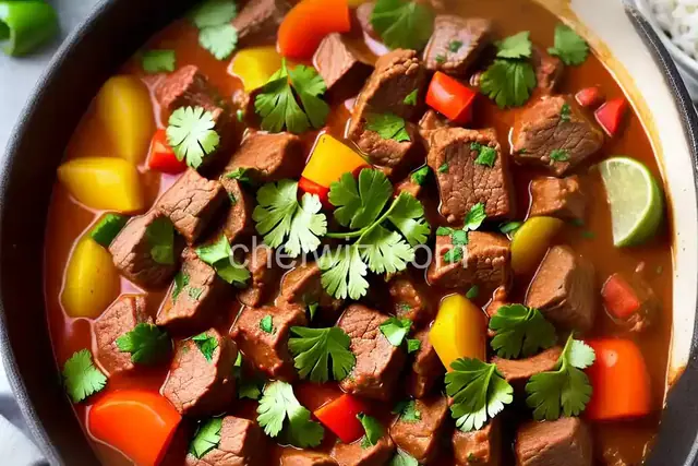 South Texas Carne Guisada