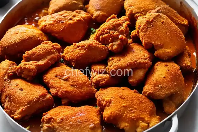 Southern Fried Barbecue Chicken