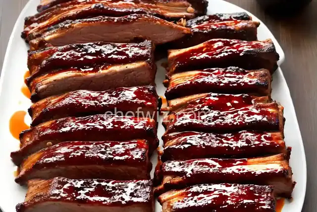 Southern Grilled Barbecued Ribs