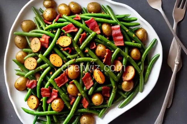 Southern-Style Green Beans with Bacon and New Potatoes
