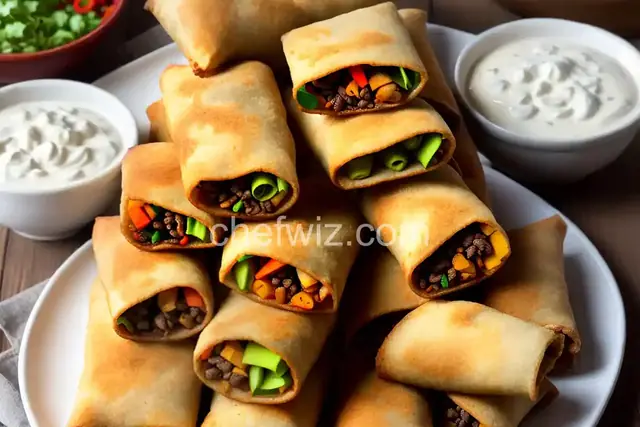 Southwest-Style Egg Rolls