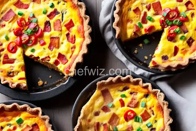 Southwestern Bacon Quiche