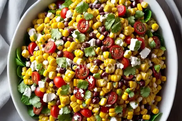 Southwestern Roasted Corn Salad