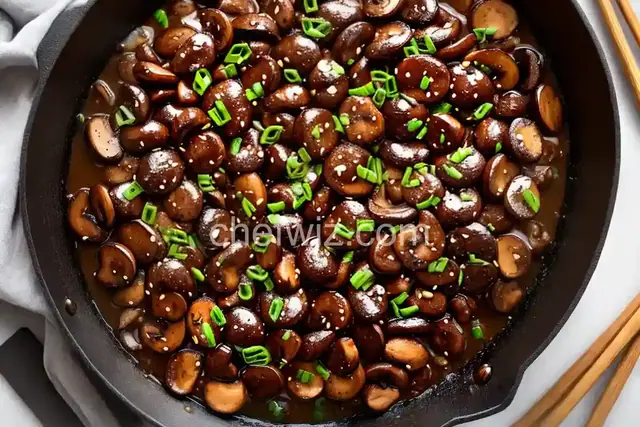 Soy-Glazed Shiitake Mushrooms