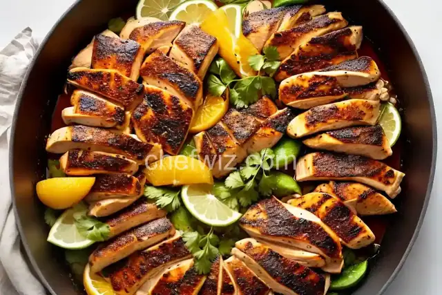 Soy-Sauce-and-Citrus-Marinated Chicken