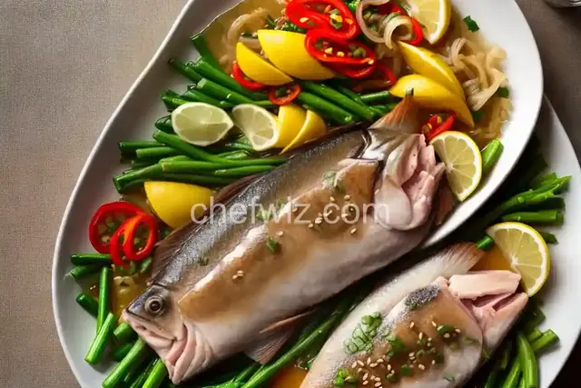 Soy and Ginger Steamed Fish