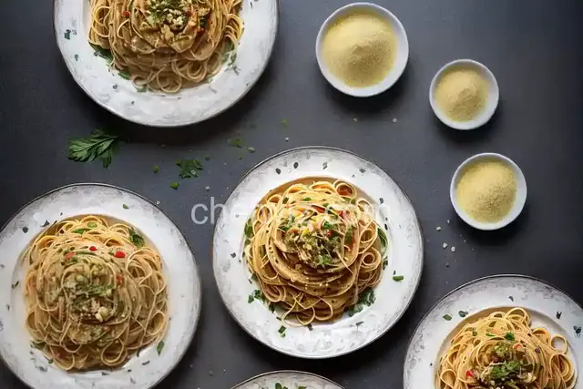 Spaghetti Aglio e Olio (Pasta in Garlic and Oil Sauce) Recipe
