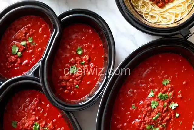 Spaghetti Sauce from the Slow Cooker