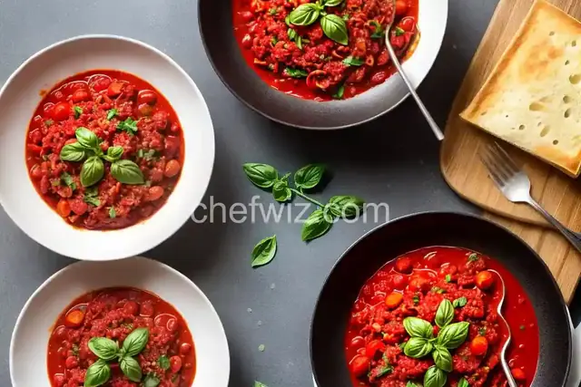Spaghetti Sauce with Fresh Tomatoes