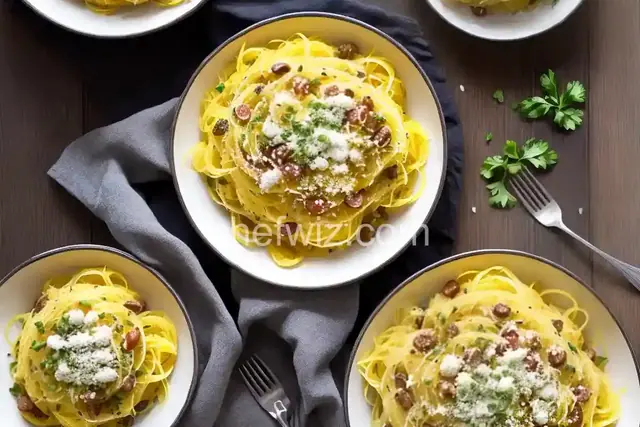 Spaghetti Squash Carbonara