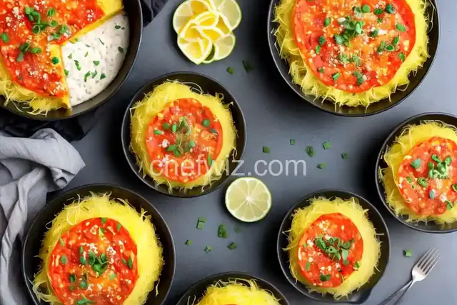 Spaghetti Squash “Pizza” Bowls