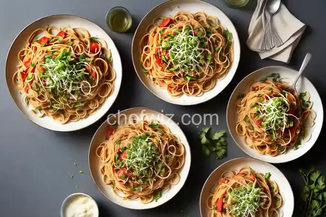 Spaghetti With Ramps