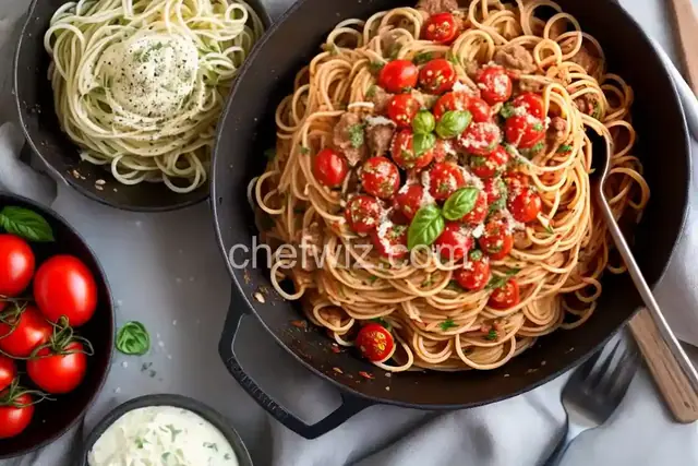 Spaghetti With Tomatoes and Anchovy Butter