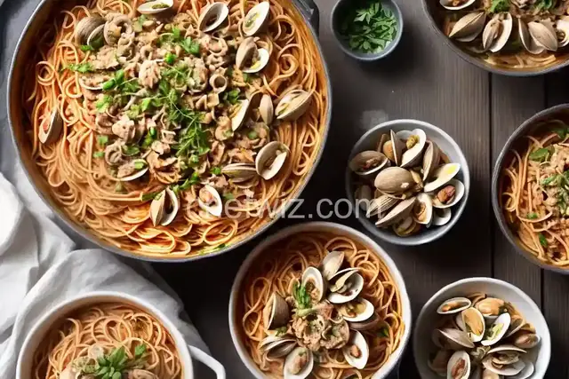 Spaghetti with Canned Clams