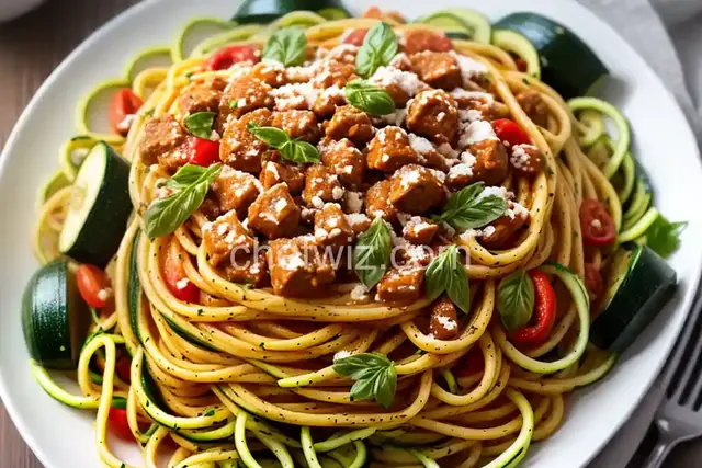 Spaghetti with Zucchini