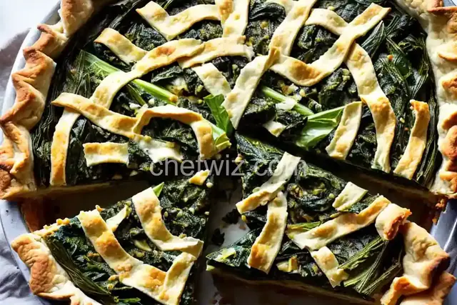 Spanakopita (Greek Savory Greens Pie) Recipe