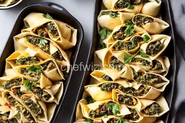 Spanakopita Stuffed Shells