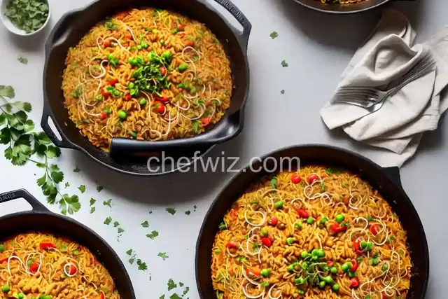 Spanish Noodle Paella