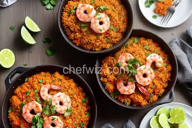 Spanish Rice and Shrimp