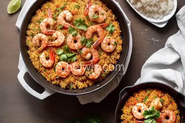 Spanish Shrimp and Rice