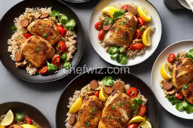 Spanish-Style Chicken and Sausage