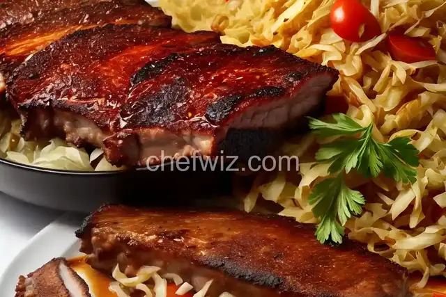 Spareribs and Kraut